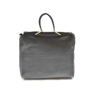 Furla Artesia Black Shoulder Bag Leather Handbag